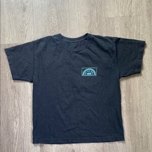 LITTLE BOYS Vans Black Short Sleeve Tee Casual Cotton